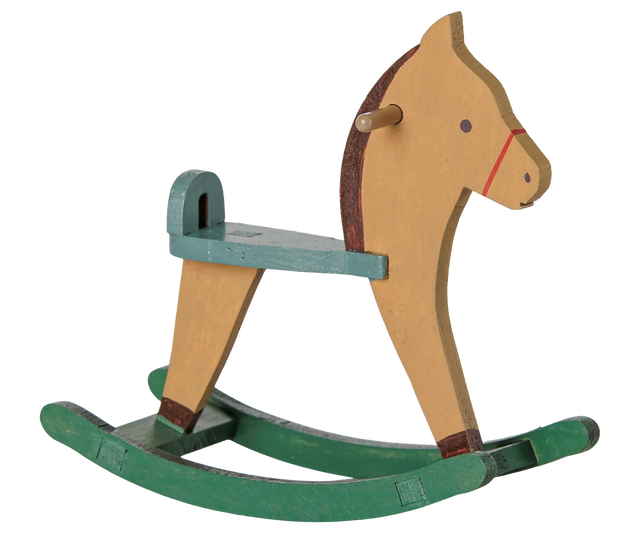 Light Brown Rocking Horse
