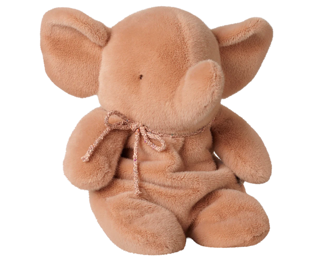 Medium Plush Elephant: Vintage Rose