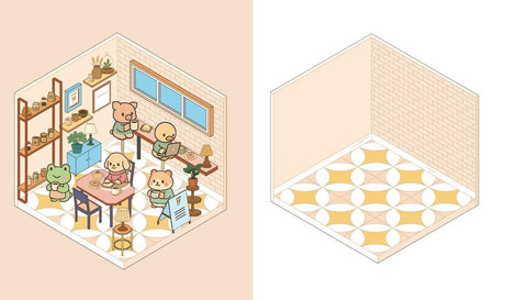 Cute N Cozy Sticker Therapy: Coffee Shops