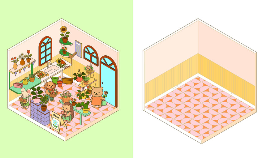 Cute N Cozy Sticker Therapy: Flower Shops