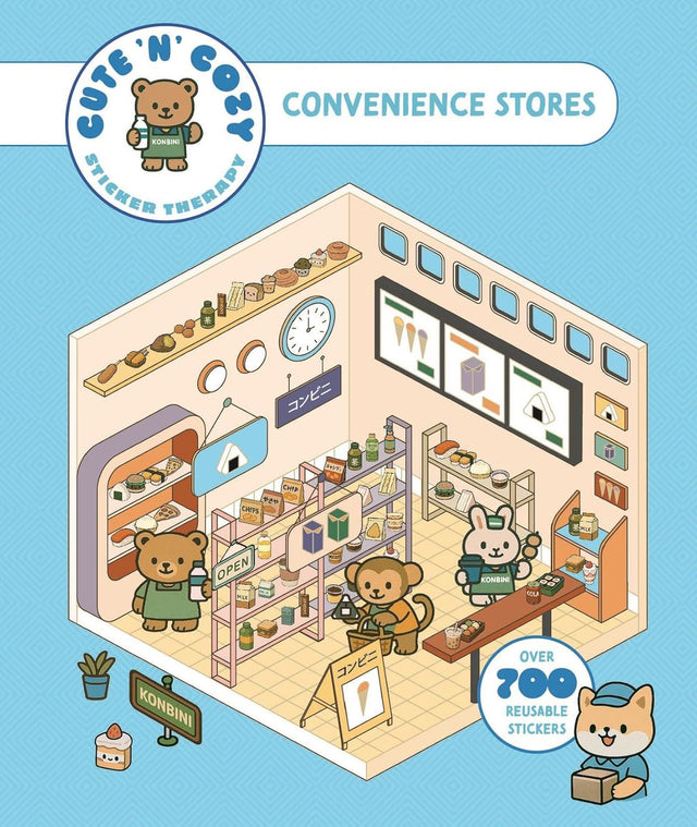 Cute N Cozy Sticker Therapy: Convenience Stores