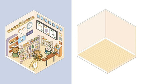 Cute N Cozy Sticker Therapy: Convenience Stores