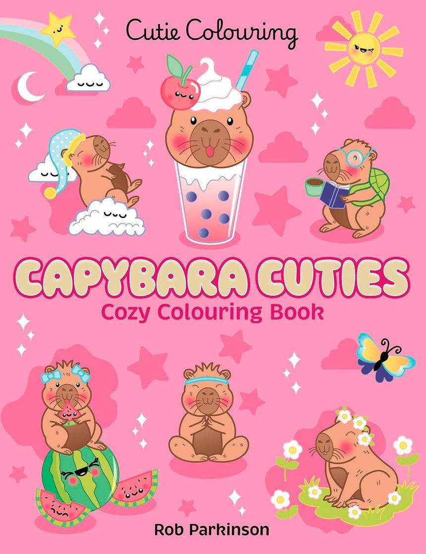 Cutie Colouring: Capybara Cuties