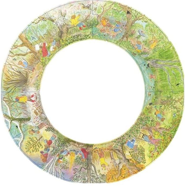 Mouse Wood Story Puzzle