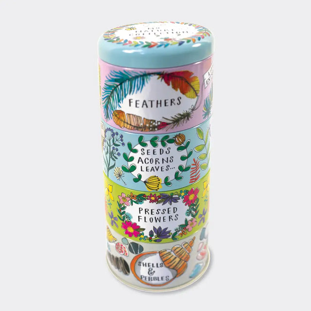 Nature Collection Stacking Tins