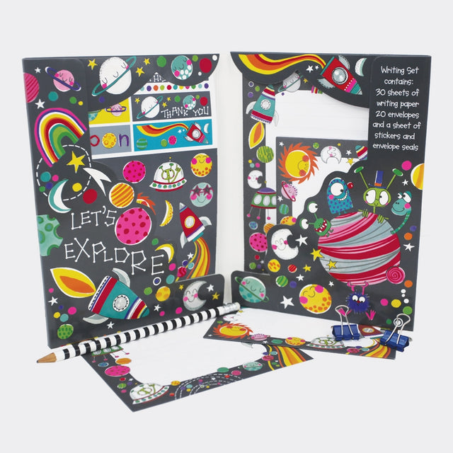 To The Moon Writing Set