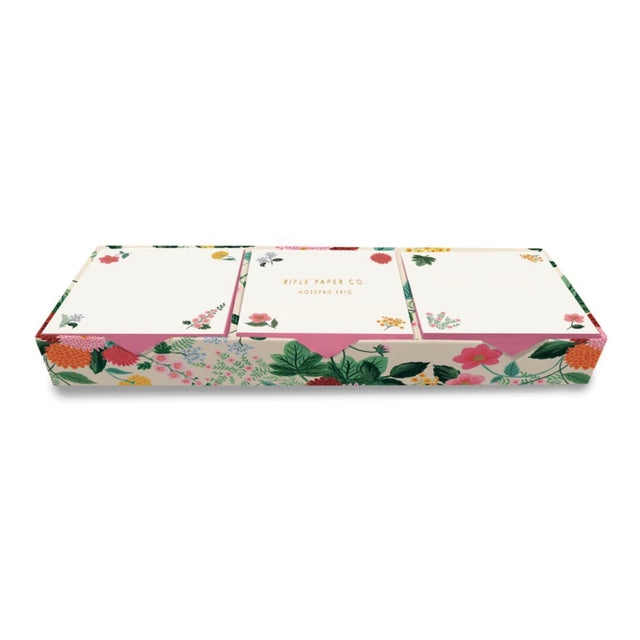 Dahlia Notepad Trio