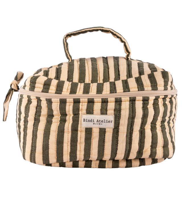Quilted Handle Vanity Pouches