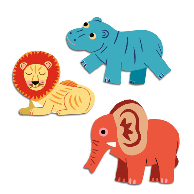 Safari Animal First Stickers