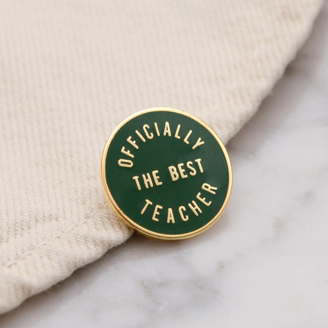 Best Teacher Pin