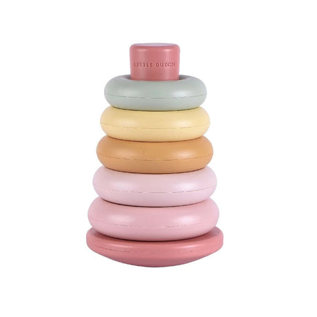 Pink Stacking Rings