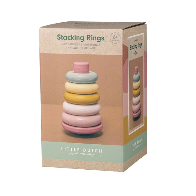Pink Stacking Rings
