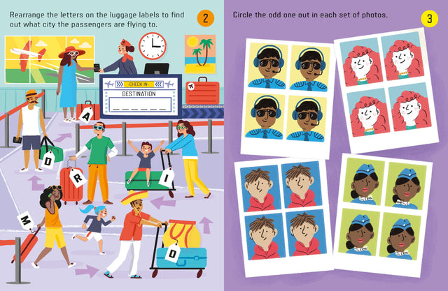 Usborne Minis: Things To Do On A Plane