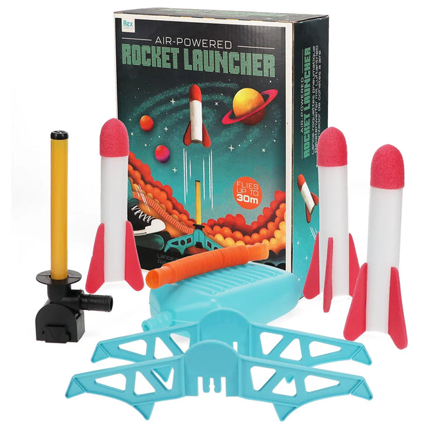 Air Powered Rocket Set