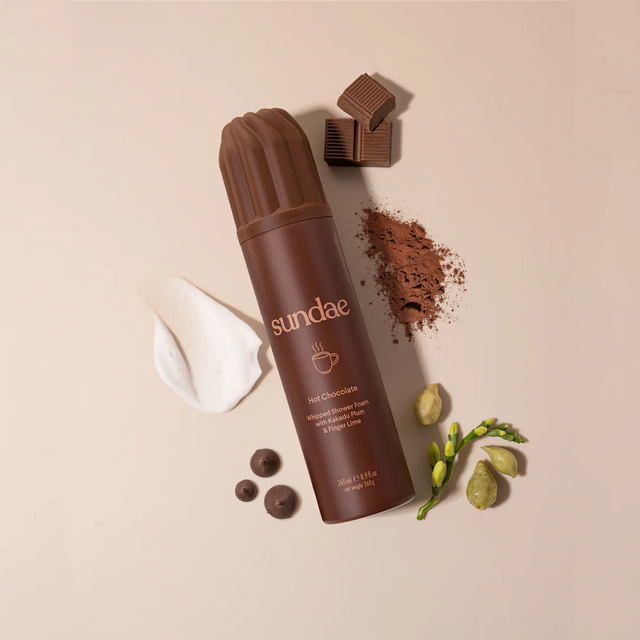 Hot Chocolate Whipped Shower Foam
