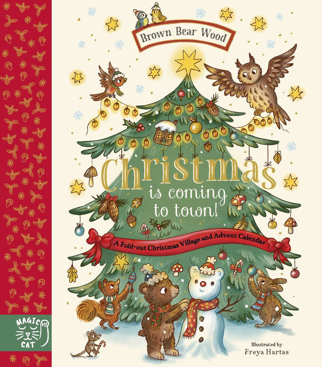 Brown Bear Wood: Christmas Advent Calendar Village