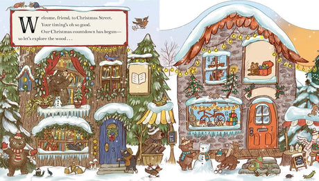 Brown Bear Wood: Christmas Advent Calendar Village