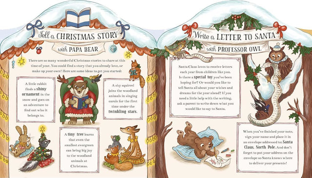 Brown Bear Wood: Christmas Advent Calendar Village