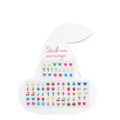Cherry Stick On Earrings