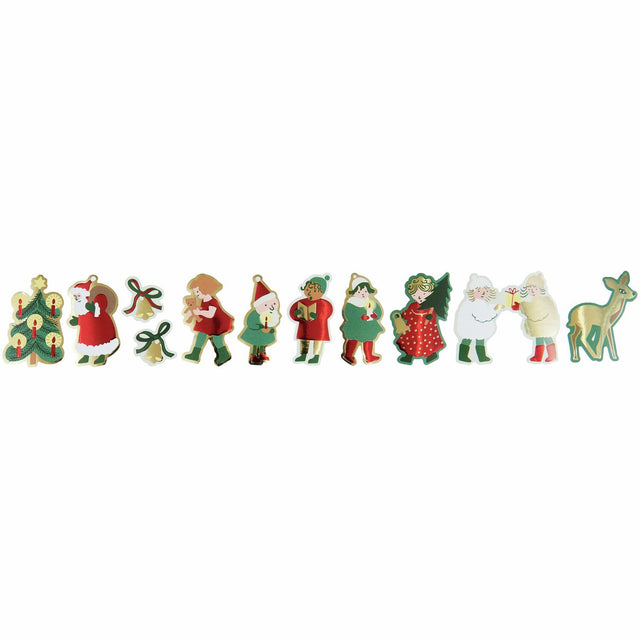Christmas Market Sticker Roll