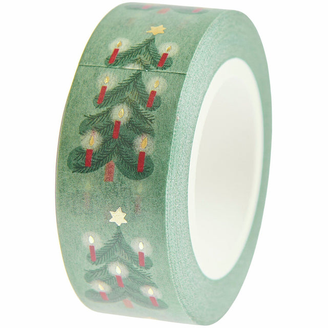 Mint Christmas Tree Washi Tape