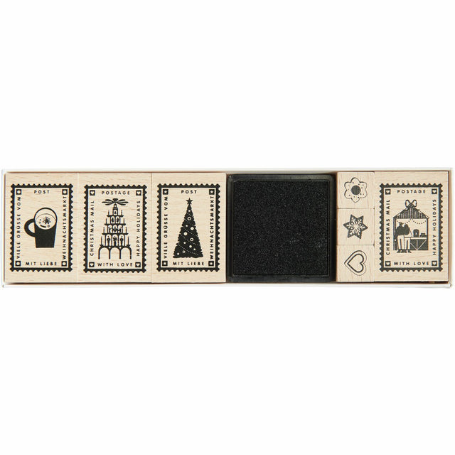 Christmas Mail Stamp Set