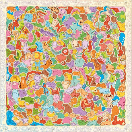 Kawaii Creatures: Cute Cluster Puzzle