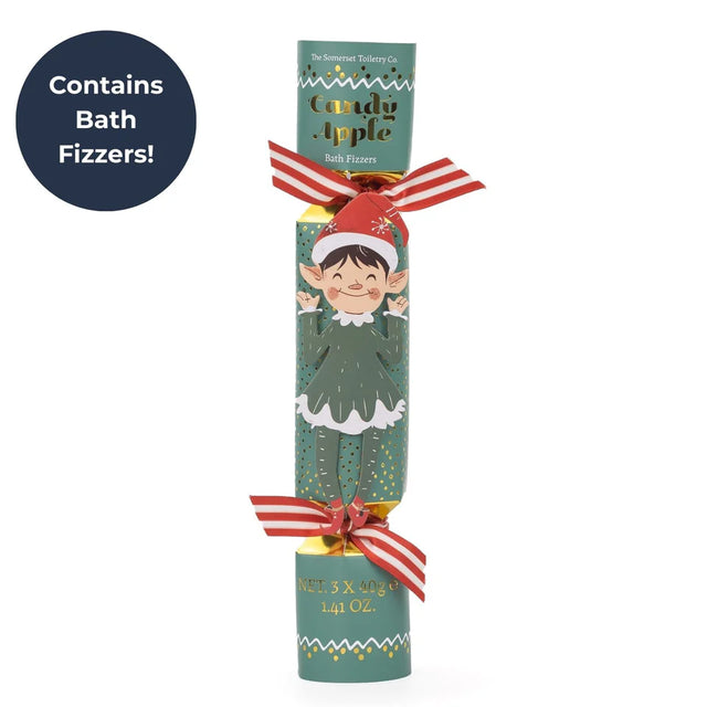 Festive Bath Fizzers Elf Cracker