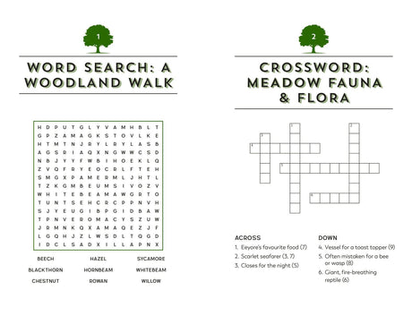 Nature Puzzle Book