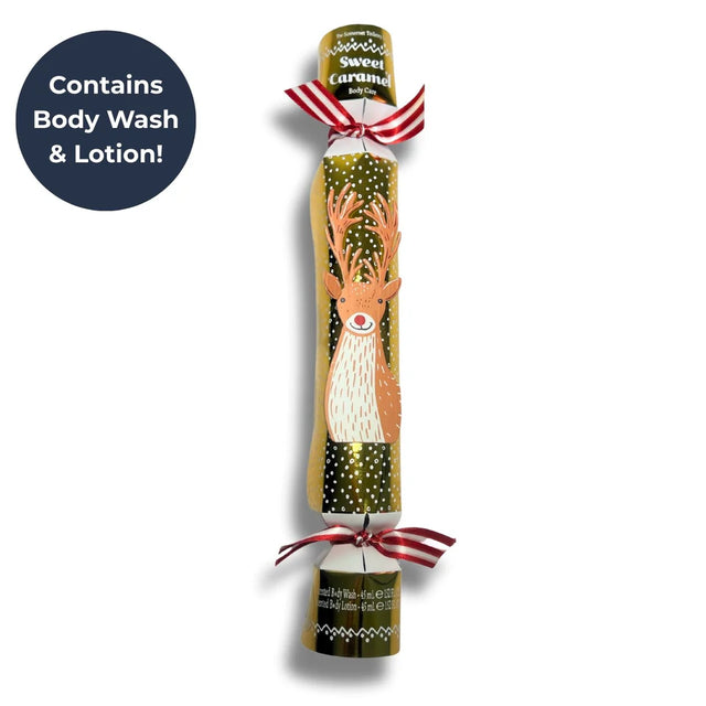 Sweet Caramel Body Care Reindeer Cracker
