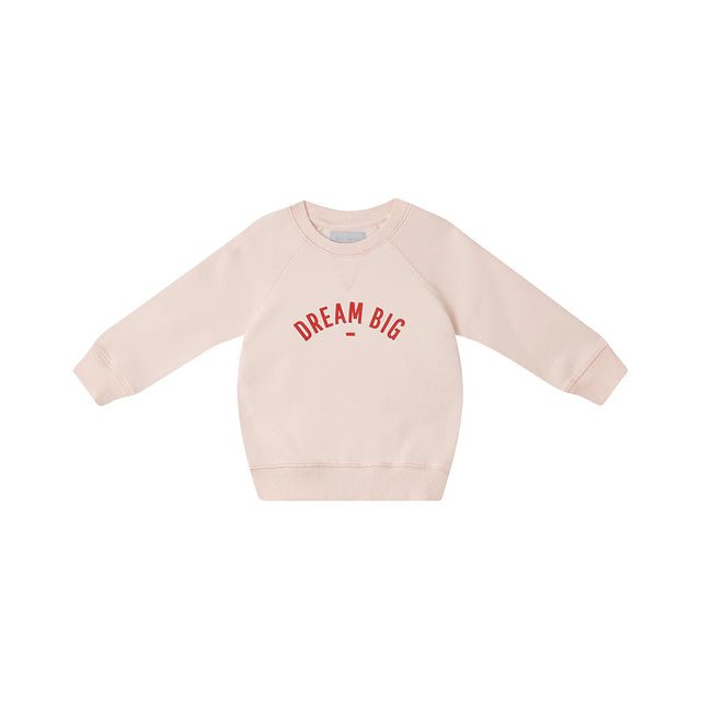 Dream Big Powder Pink Sweatshirt