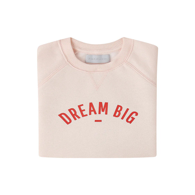 Dream Big Powder Pink Sweatshirt
