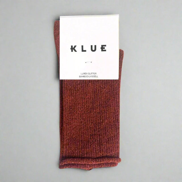 Glitter Socks: Red