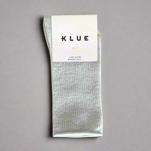 Glitter Socks: White