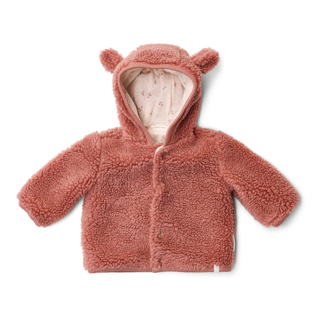 Blush Pink Teddy Cardigan