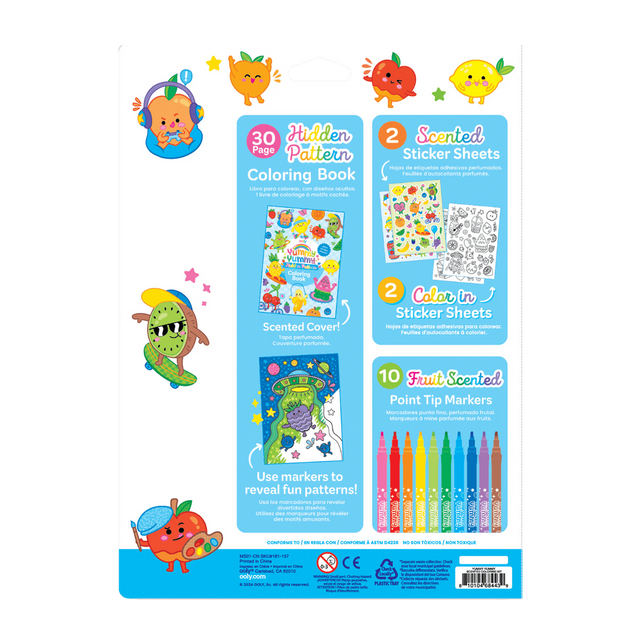 Yummy Yummy Scented Colouring Kit