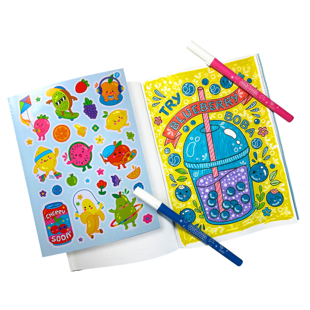 Yummy Yummy Scented Colouring Kit