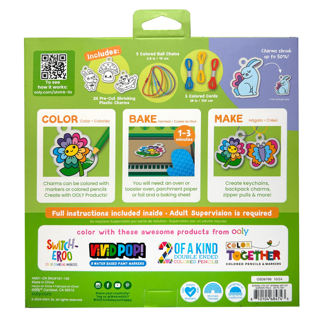 Shrink-Its! D.I.Y. Shrink Art Kit: Garden Pals