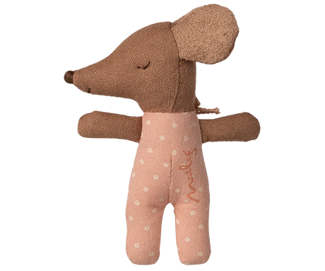 Sleepy Wakey Baby Mouse Matchbox: New Rose