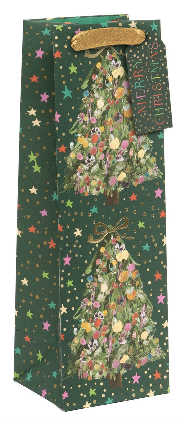 Exquisite Evergreen Bottle Bag