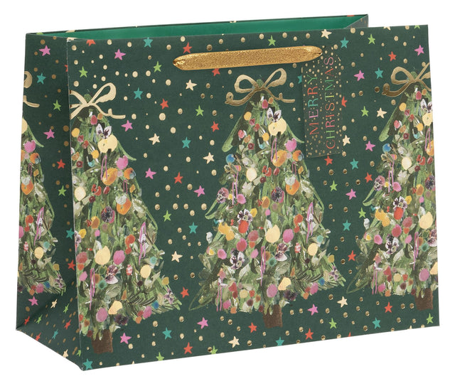 Exquisite Evergreen Medium Landscape Gift Bag