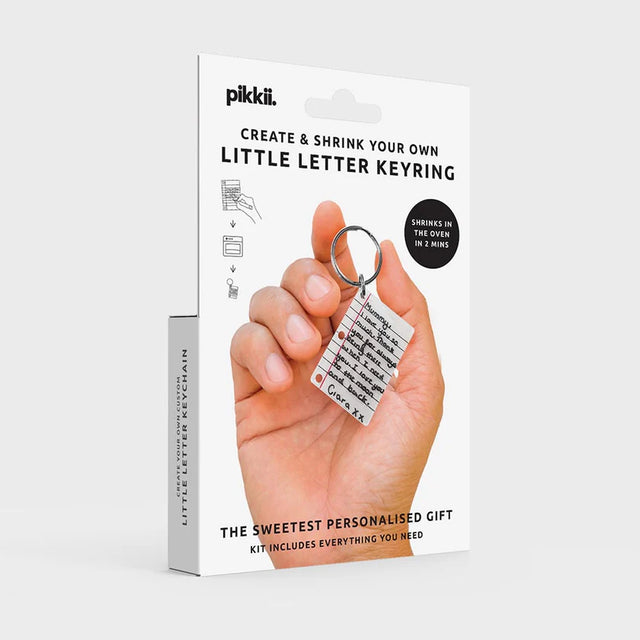 Little Letter Shrink Keyring Kit