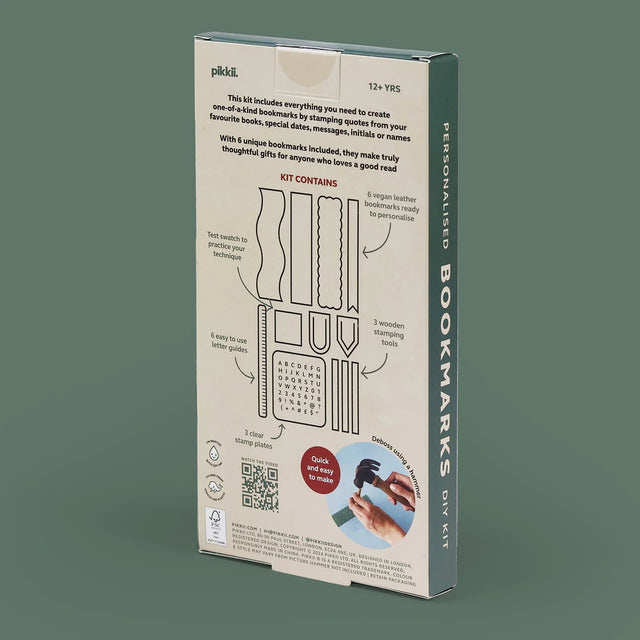 Personalised Bookmarks DIY Kit