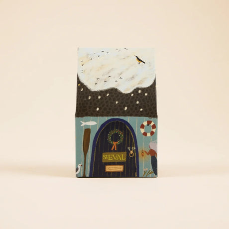 Christmas Cottage Candle Gift Set: Orange & Cinnamon