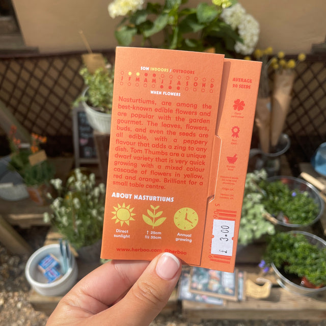 Nasturtium Tom Thumb Seeds