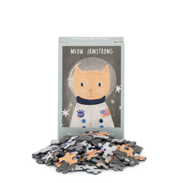 Mini 99 Piece Jigsaw: Meow Armstrong
