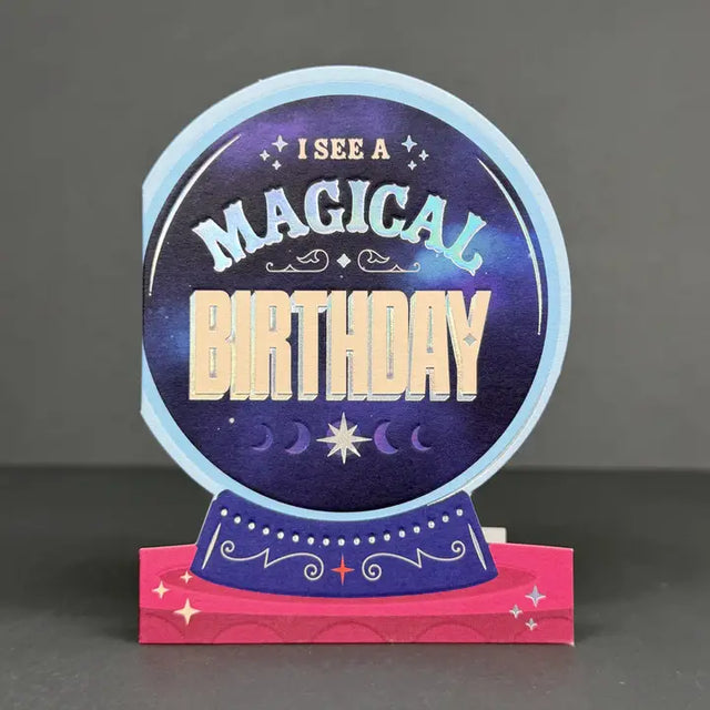 Mini Crystal Ball Card
