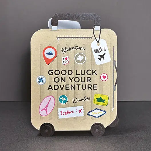Adventure Suitcase Card