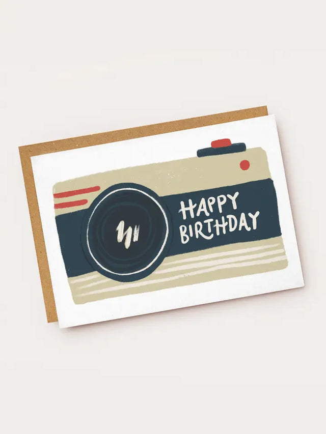 Birthday Camera Card