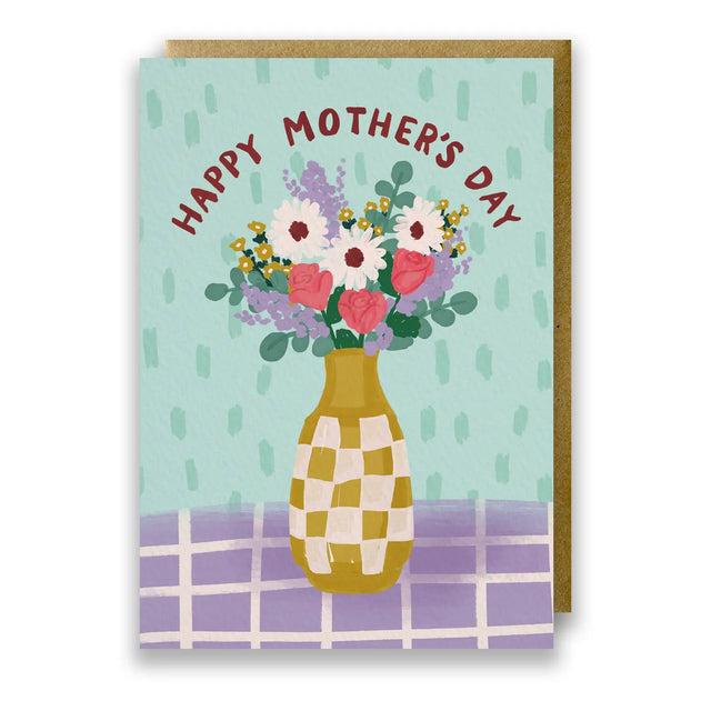 Mother’s Day Yellow Vase Card